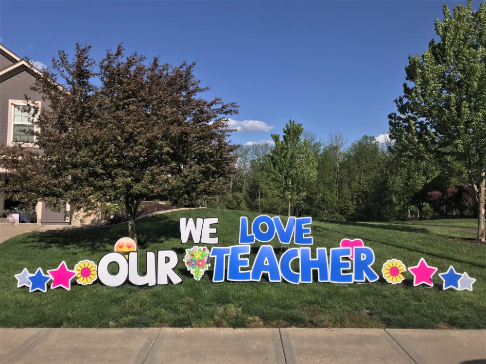 school lawn signs port washington